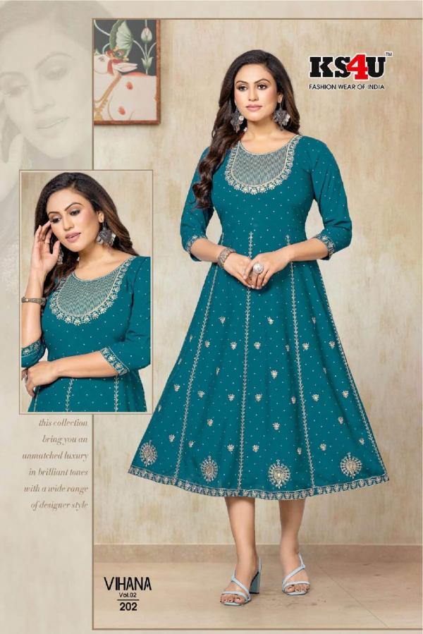 Ks4u Vihana Vol 2 Fancy Designer Exclusive Kurti Collecttion